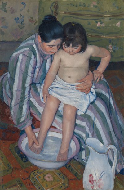 チャイルズバス 作： Mary Cassatt